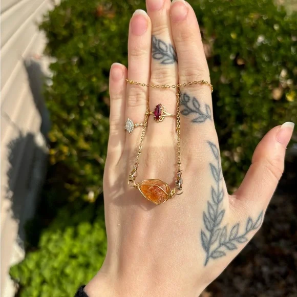 Citrine interchangeable necklace - Picture 4 of 4